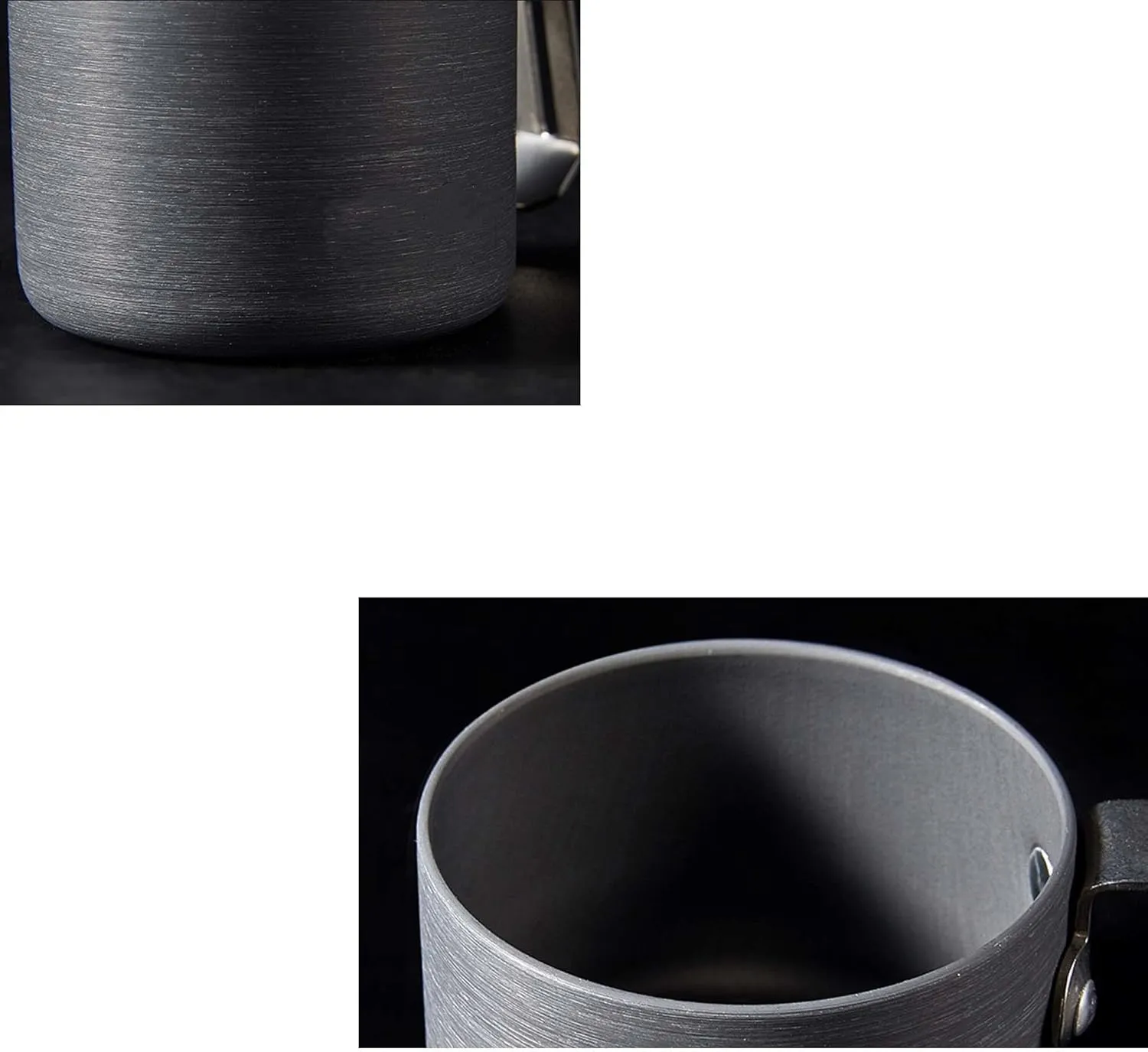 Outdoor camping water cup portable aluminum alloy lightweight coffee cup