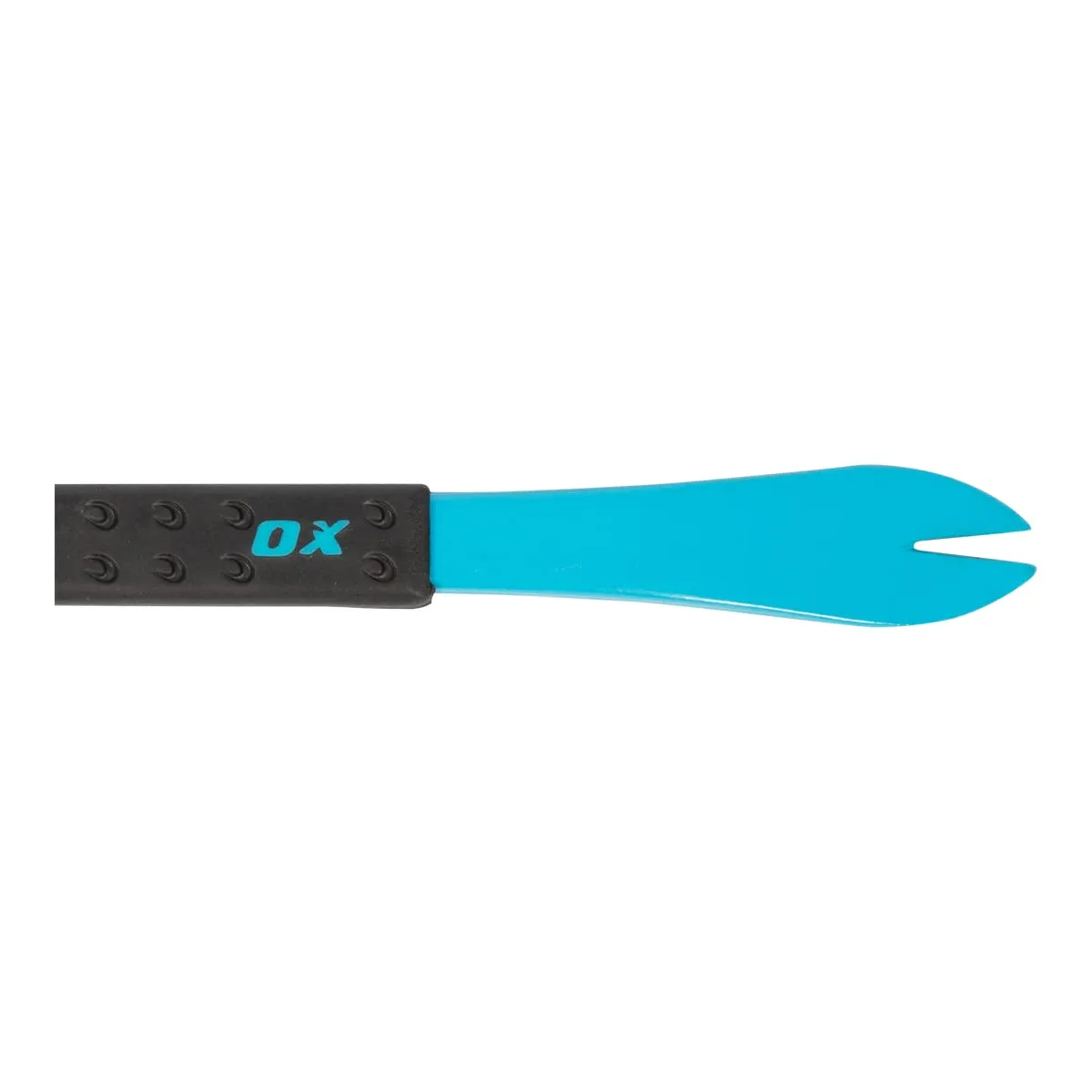OX Tools OX-P083010 10" Cats Paw Pry Bar - Nail Puller Tool with Unique Hammer Head, Crowbar Rubber Grip, Polished Beveled Claws - Forged Steel Design for Strength and Durability