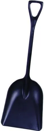 P-6982-B Tuffy 14 inch Poly Scoop Shovel - Black