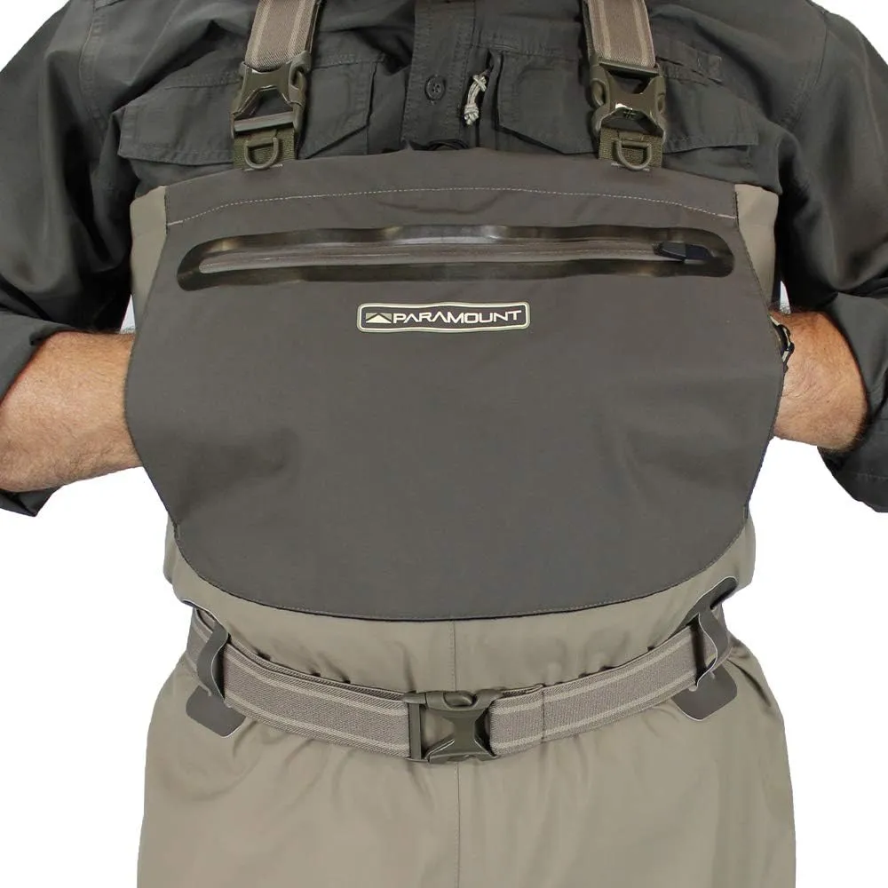 Paramount Outdoors Deep Eddy Breathable Stockingfoot Fishing Wader Regular and Stout Sizes