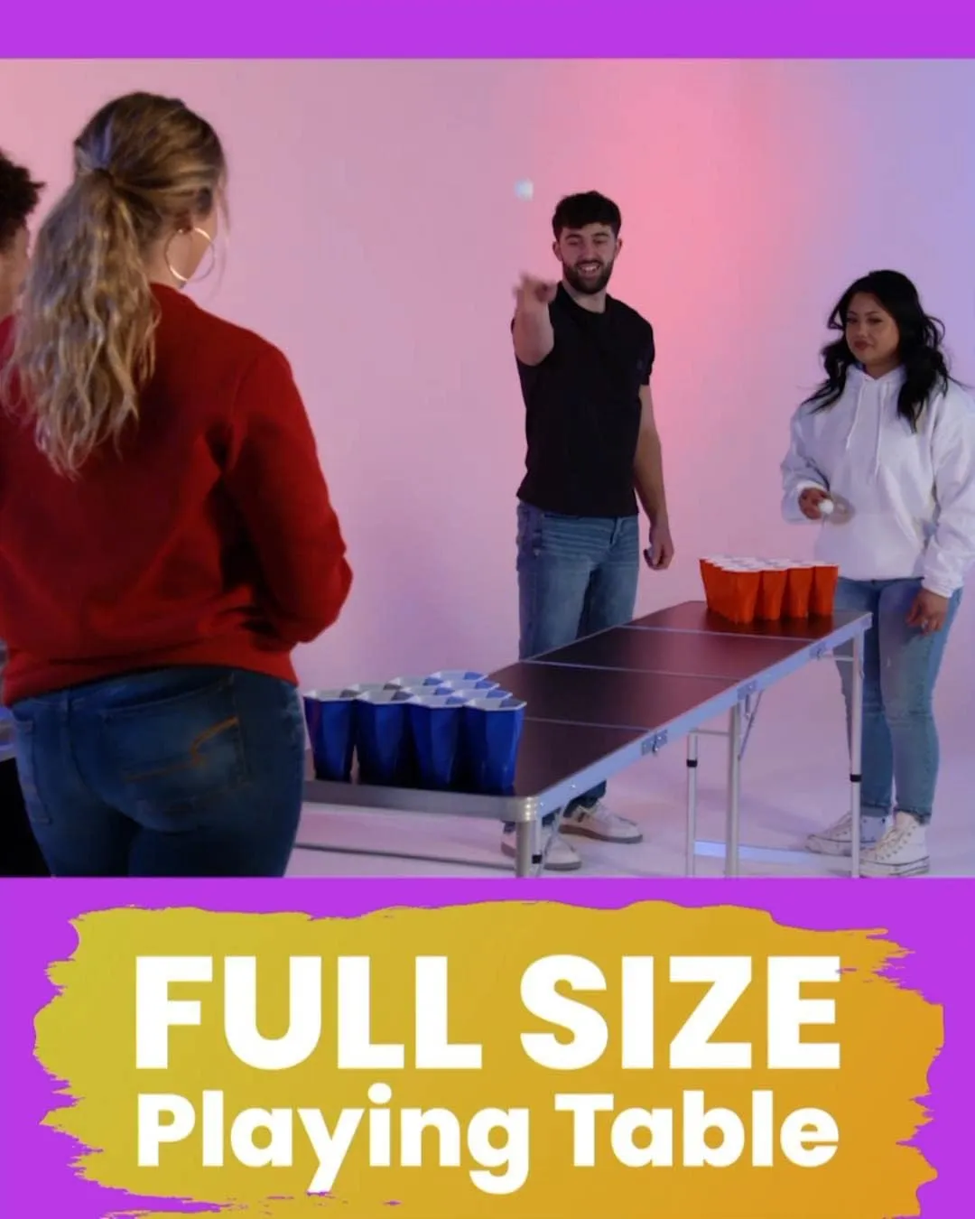 PARTYPONG Standard w/Cup Holes