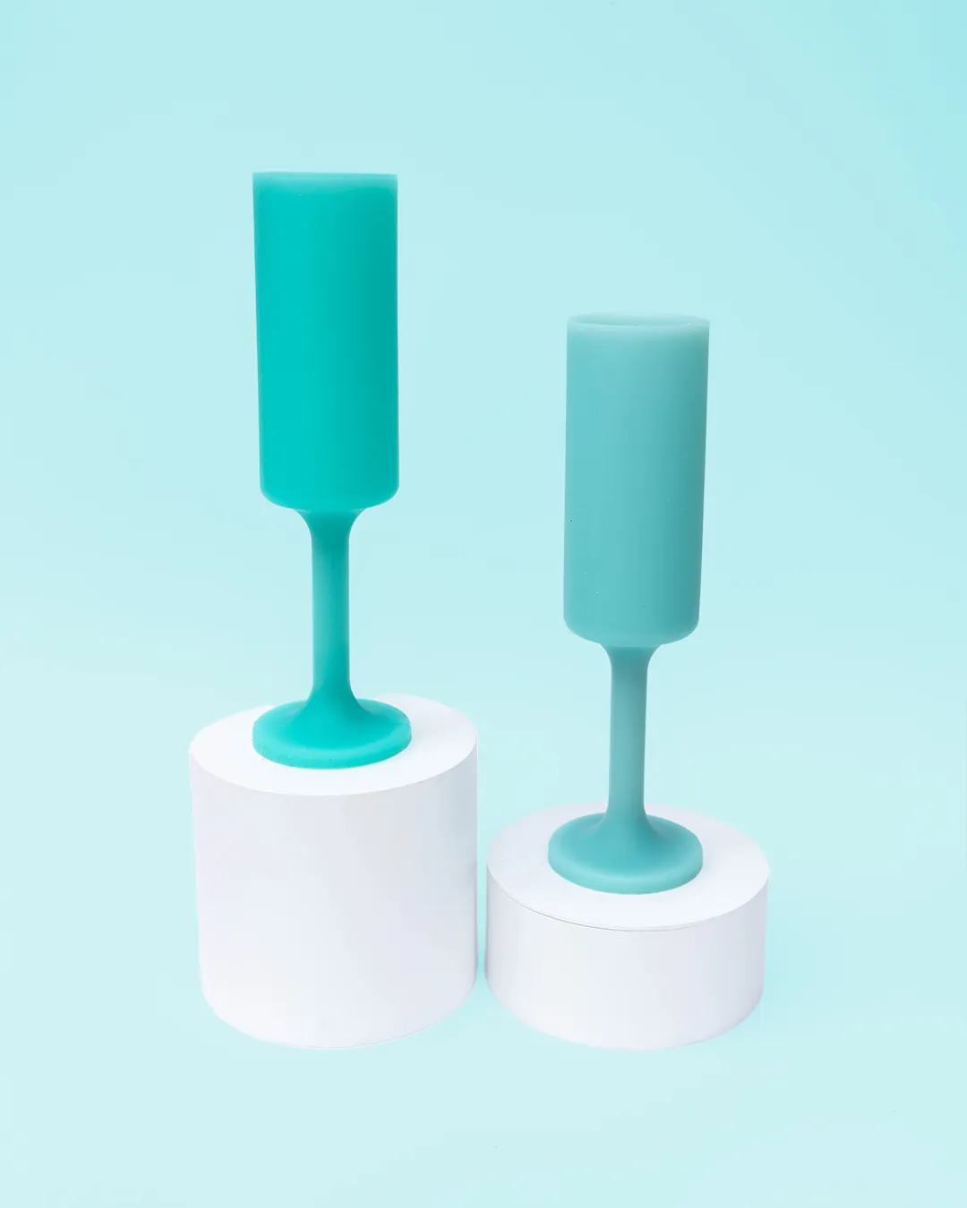 Pavone | Seff | Silicone Unbreakable Champagne Flutes