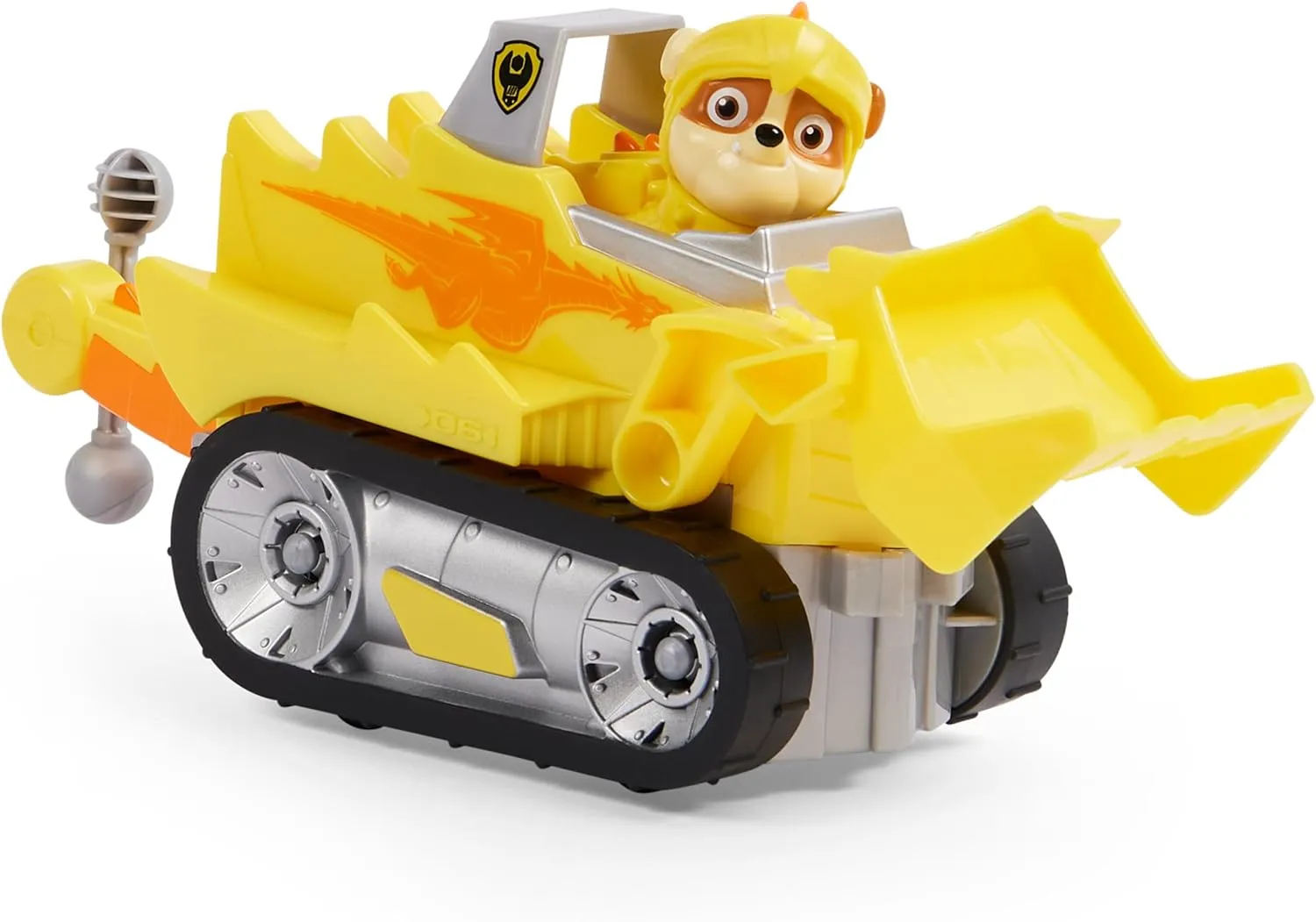 Paw Patrol, Rescue Knights Rubble Transforming Toy Car with Collectible Action Figure, Kids Toys for Ages 3 and up