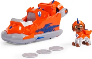 Paw Patrol, Rescue Knights Zuma Transforming Toy Car with Collectible Action Figure, Kids Toys for Ages 3 and up