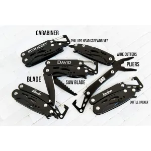 Personalized, Engraved 7-in-1 MultiTool by Left Coast Original