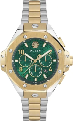 Philipp Plein Men's Analogue Quartz Plein Chrono Royal 46 mm Stainless Steel
