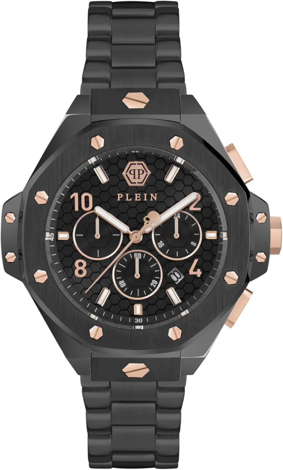 Philipp Plein Men's Analogue Quartz Plein Chrono Royal 46 mm Stainless Steel