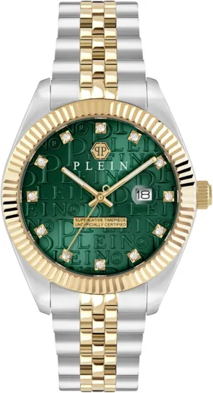 Philipp Plein Men's Watch Analogue Quartz Date Superlative Gent Stainless Steel