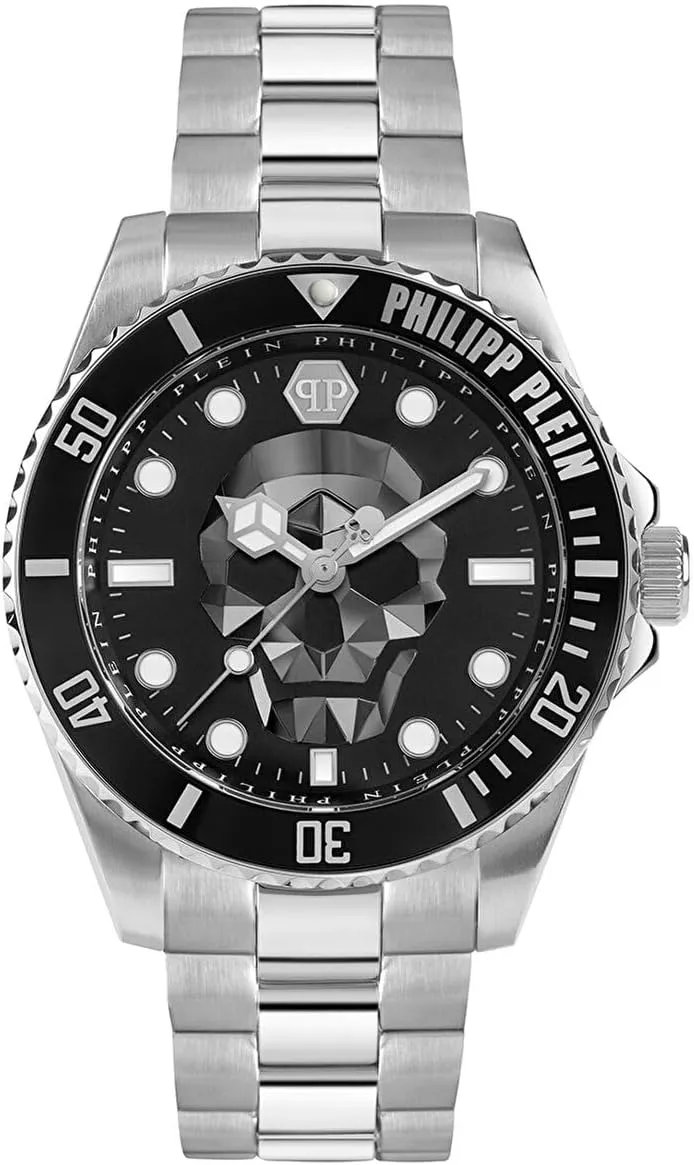 Philipp Plein Men's Watch Analogue Quartz The $Kull Diver