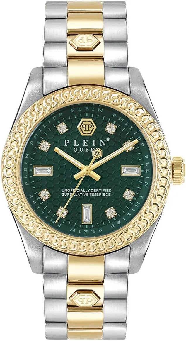 Philipp Plein Queen Crystal Women's Analogue Quartz Watch