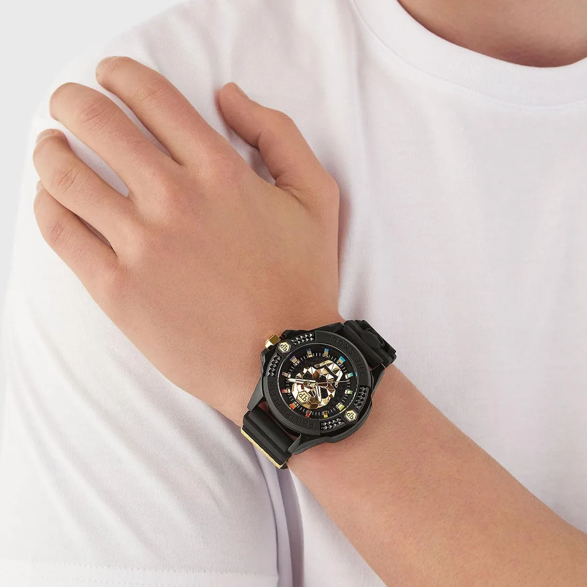 Philipp Plein The $Kull Collection Luxury Mens Watch Timepiece