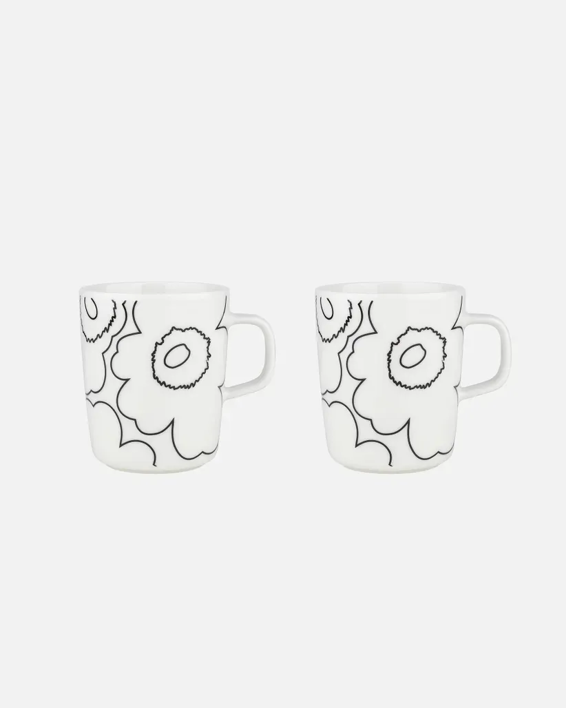 Piirto Unikko Mug - Oiva 2,5 Dl, 2 Pcs