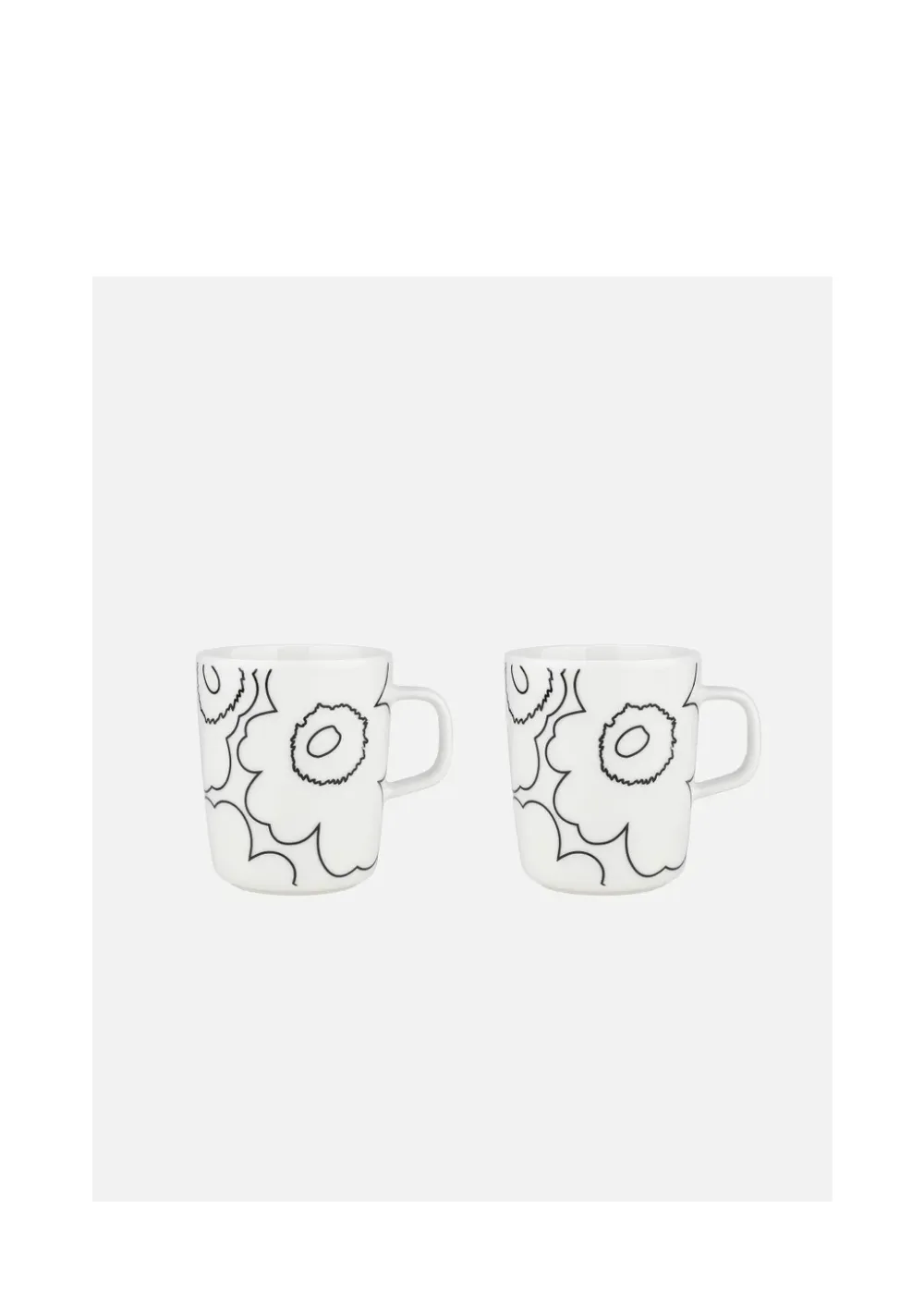 Piirto Unikko Mug - Oiva 2,5 Dl, 2 Pcs