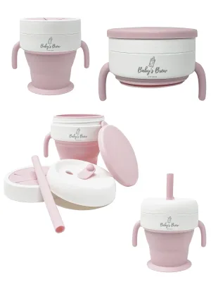 Pink 2 in 1 Snack Cup