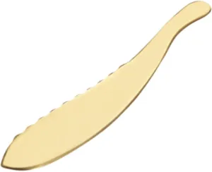 pistro Copper Gua Sha Scraping Massage Tool XL for Face Body Foot Neck Muscle Relief Easy to Clean Portable Multi Purpose
