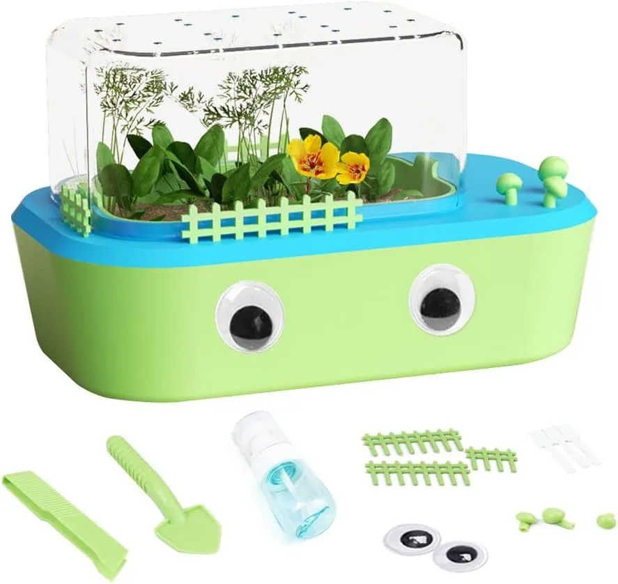 Plant Flower Growing Kit for Kids, Kids Gardening Set, Growing Kit, Birthday Plant Toys Easter Gifts for Girls Boys