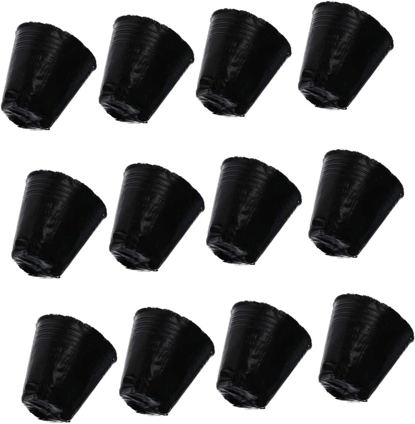 Plant Nutrition Cup Plant Pot Seedling Planter Black Plant Propagation Containers 500pcs Set