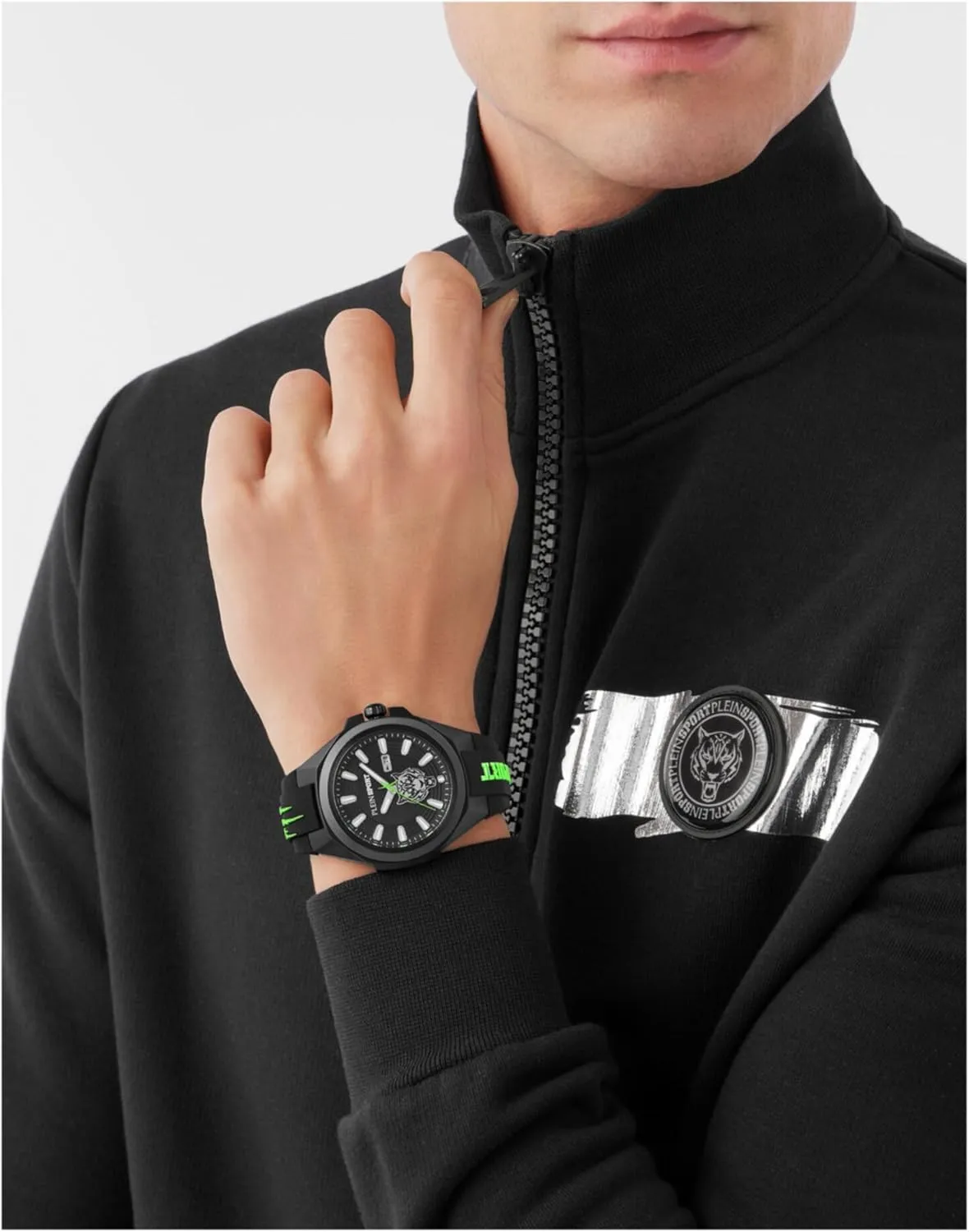 Plein Sport Men's Watch Analogue Quartz Tigermaster
