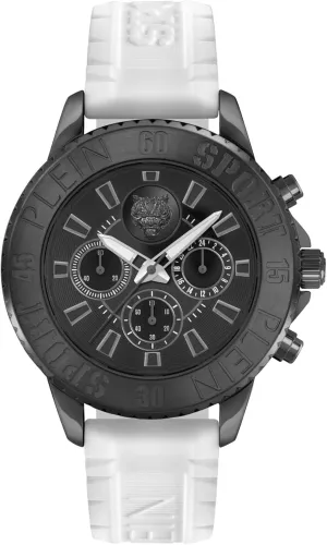 Plein Sport Men's Watch Chronograph Analogue Quartz Glam Chrono