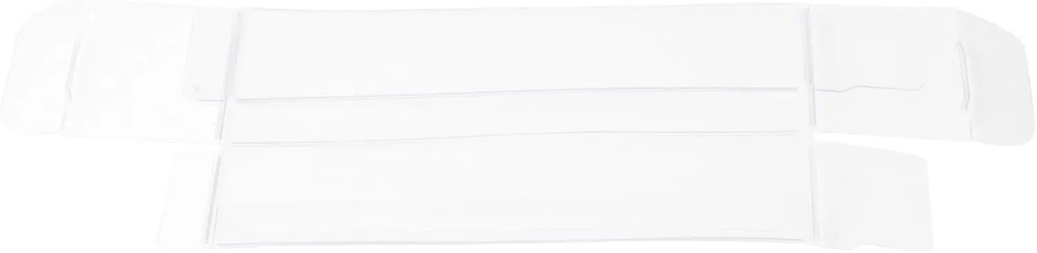 Plymor Clear Folding Action Figure Storage / Display Protector Box, 1.75" W x 1.25" D x 4.5" H, fits 3.75" Figures, 50-Pack
