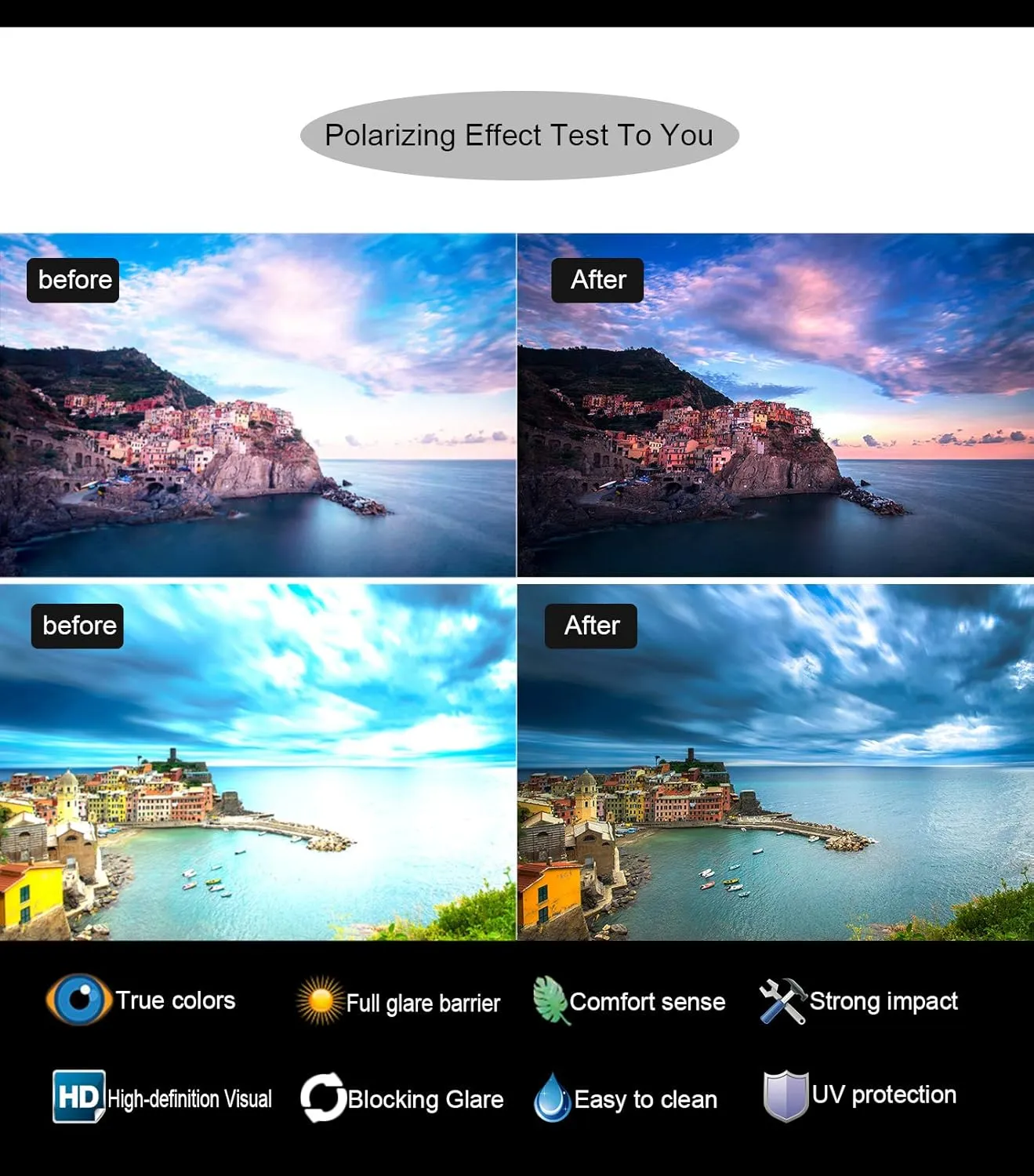 Polarized Lenses Replacement for Oakley Batwolf 100% UV Protection-Variety Colors