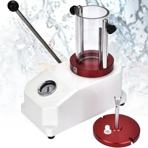 Portable Durable Watch Pressure Tester Tool, Waterproof Tester, High Reliability Transparent Cylinder, Watch Waterproof Tester Tool for Watch Test