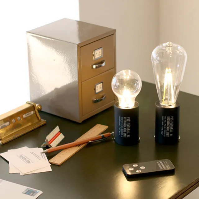 Post General Hang Lamp Rechargeable Unit Type 1 - Black