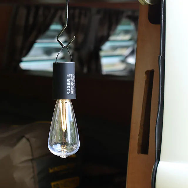 Post General Hang Lamp Rechargeable Unit Type 1 - Black