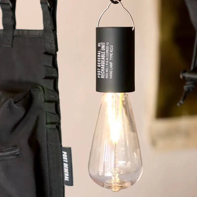 Post General Hang Lamp Rechargeable Unit Type 1 - Black