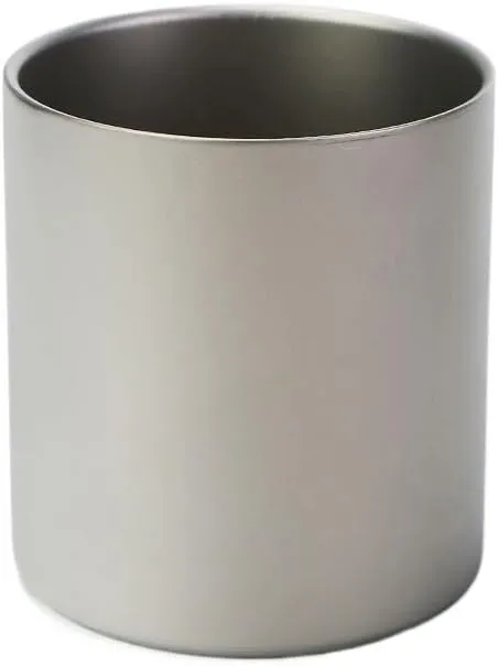 POVCZWXSS 1PC Outdoor Pure Titanium Water Cup Lightweight Portable Mug(350ml A)