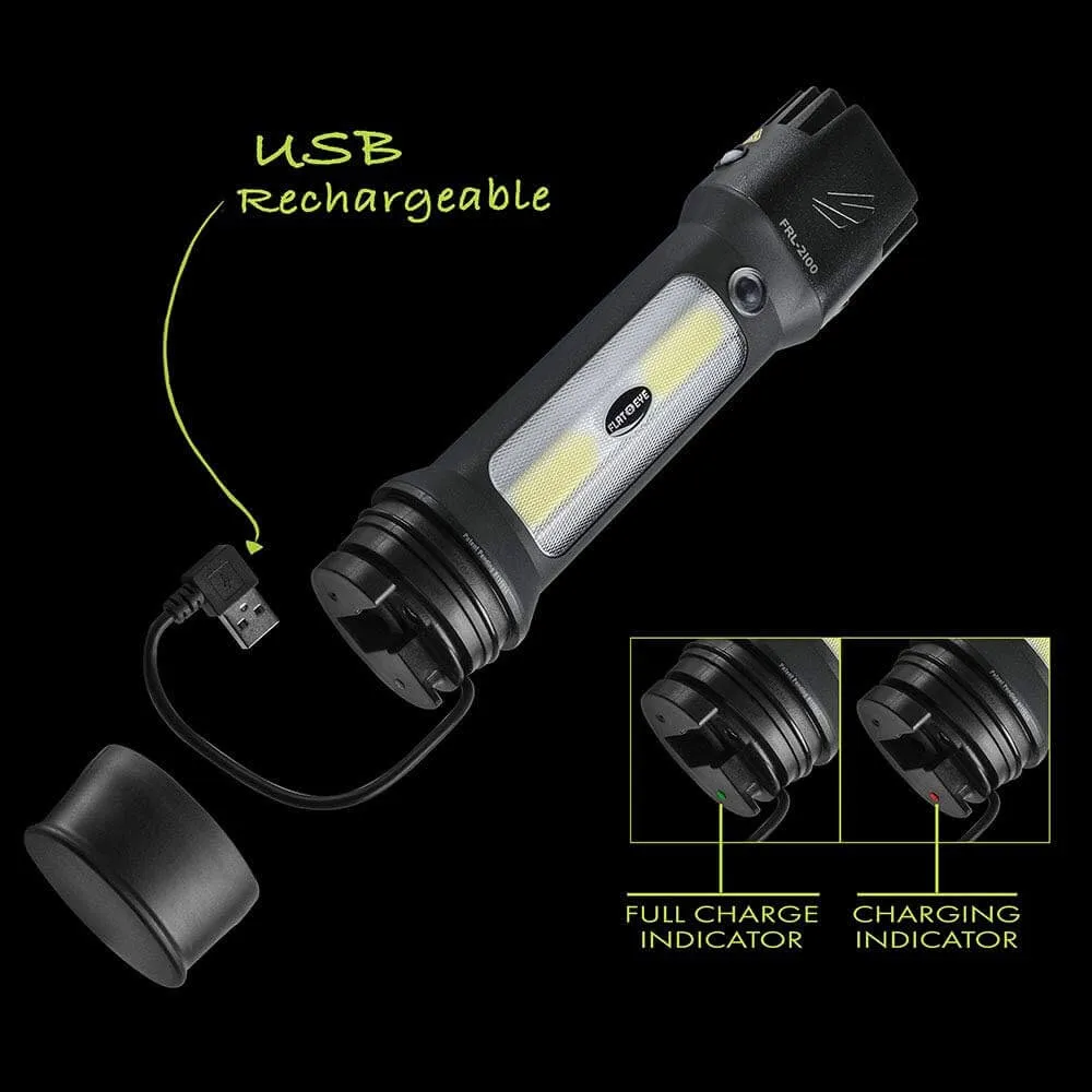 POWER Bundle POWERCAP 3.0 LED Lighted Hat   FLATEYE Flashlight Lantern FRL-2100
