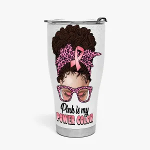 Power color 30oz Curved Glitter Tumbler