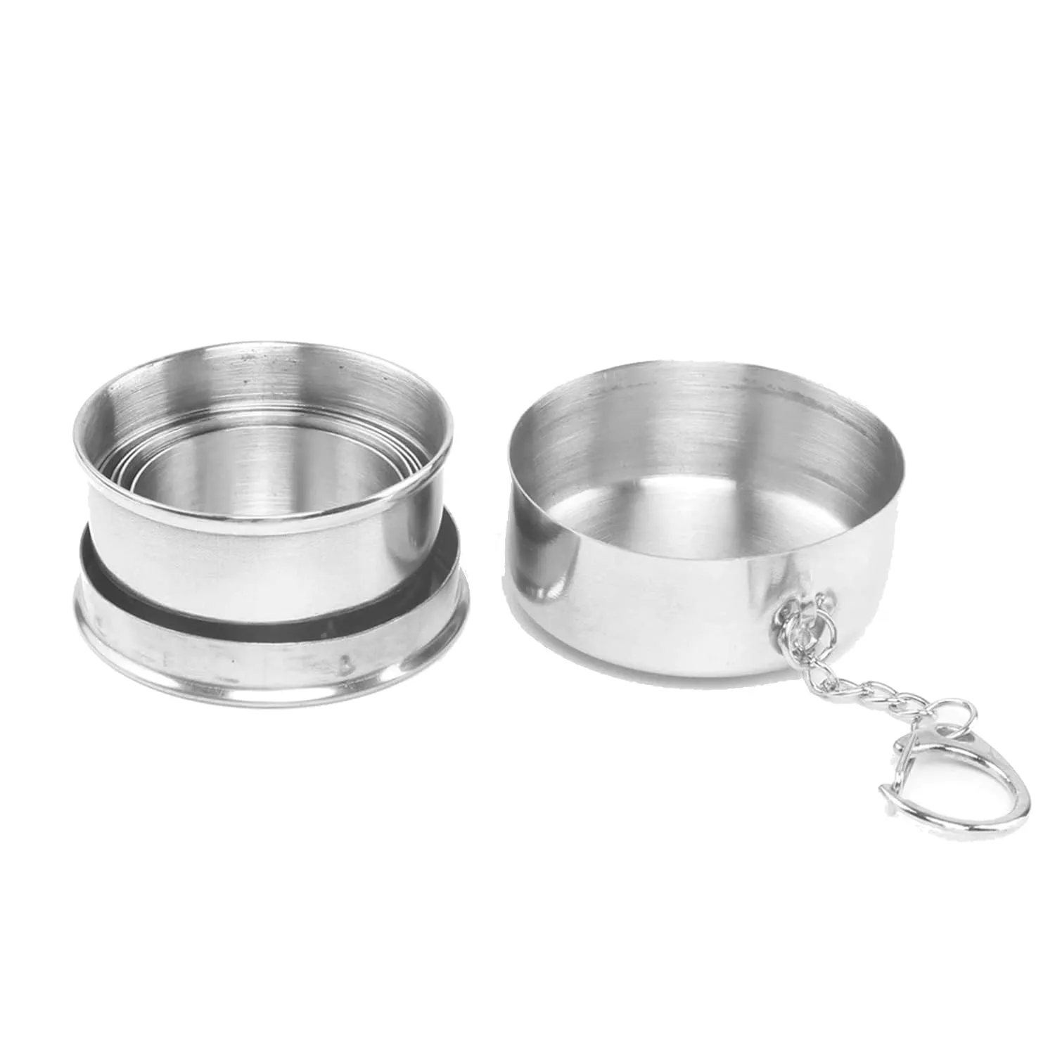 Pringle Scottish Clan Crest Folding Cup Key Chain (Pewter)