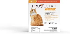 Provecta® II for Cats Over 9 lbs – 4 Mos/Box