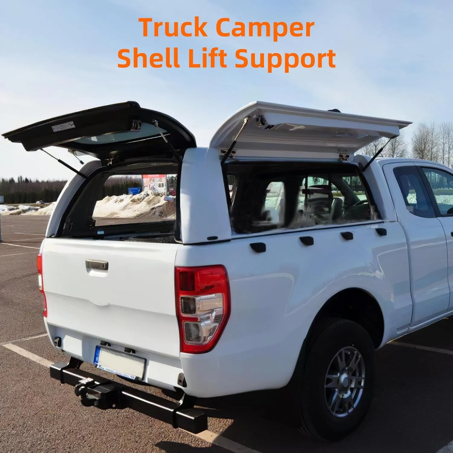 Qty (2) LGP6-120-40 12in Gas Shock Lift Support - 40lb/178N- 7009-2PK Gas Shock for Truck Weatherguard Tool Box, C16-11028 Gas Strut for AR.E Camper Canopy Topper Cap Rear/Side Window