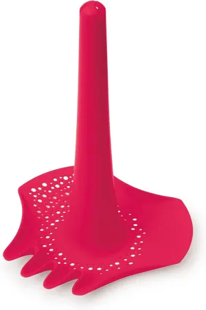 Quut Triplet (Calypso Pink) - All in One Rake, Shovel and Sifter Beach Toy