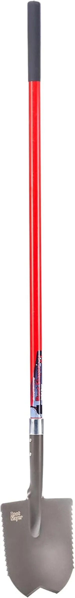 Radius Garden 23011 Root Slayer Caprock Shovel XL, Root Slayer Caprock Shovel, Red