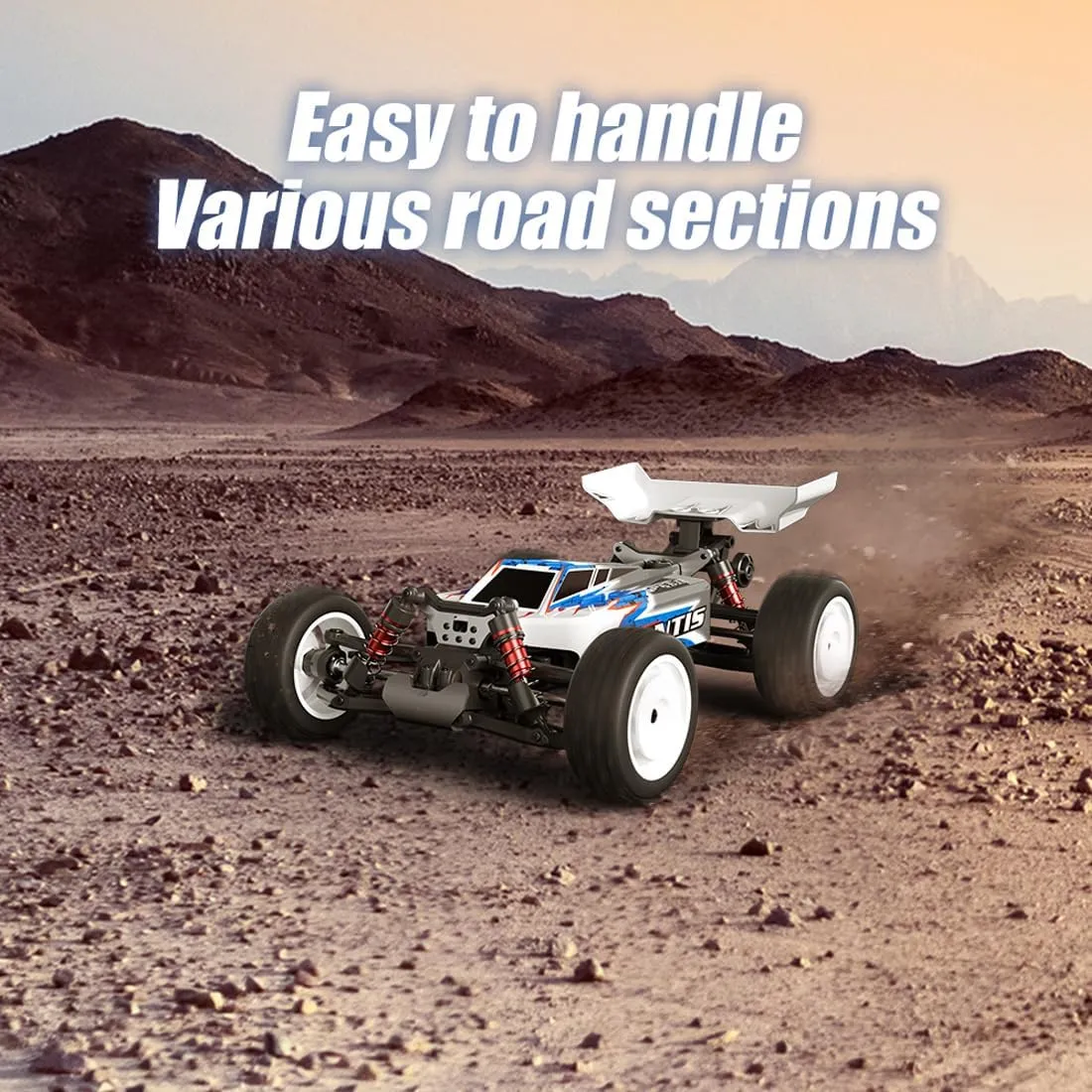 RC Car for Adult, 4WD 50KM/H High Speed Off-Road Remote Control Climbing Car, Electric Racing Sport Cars Toy Gift