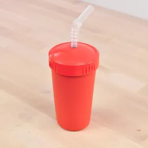 Re-Play Straw Cup with Reusable Straw - Red
