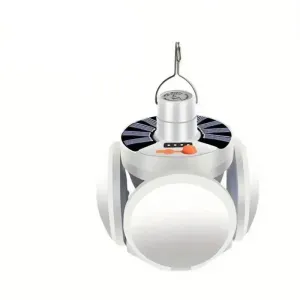 Rechargeable Solar Camping Lantern with Hook