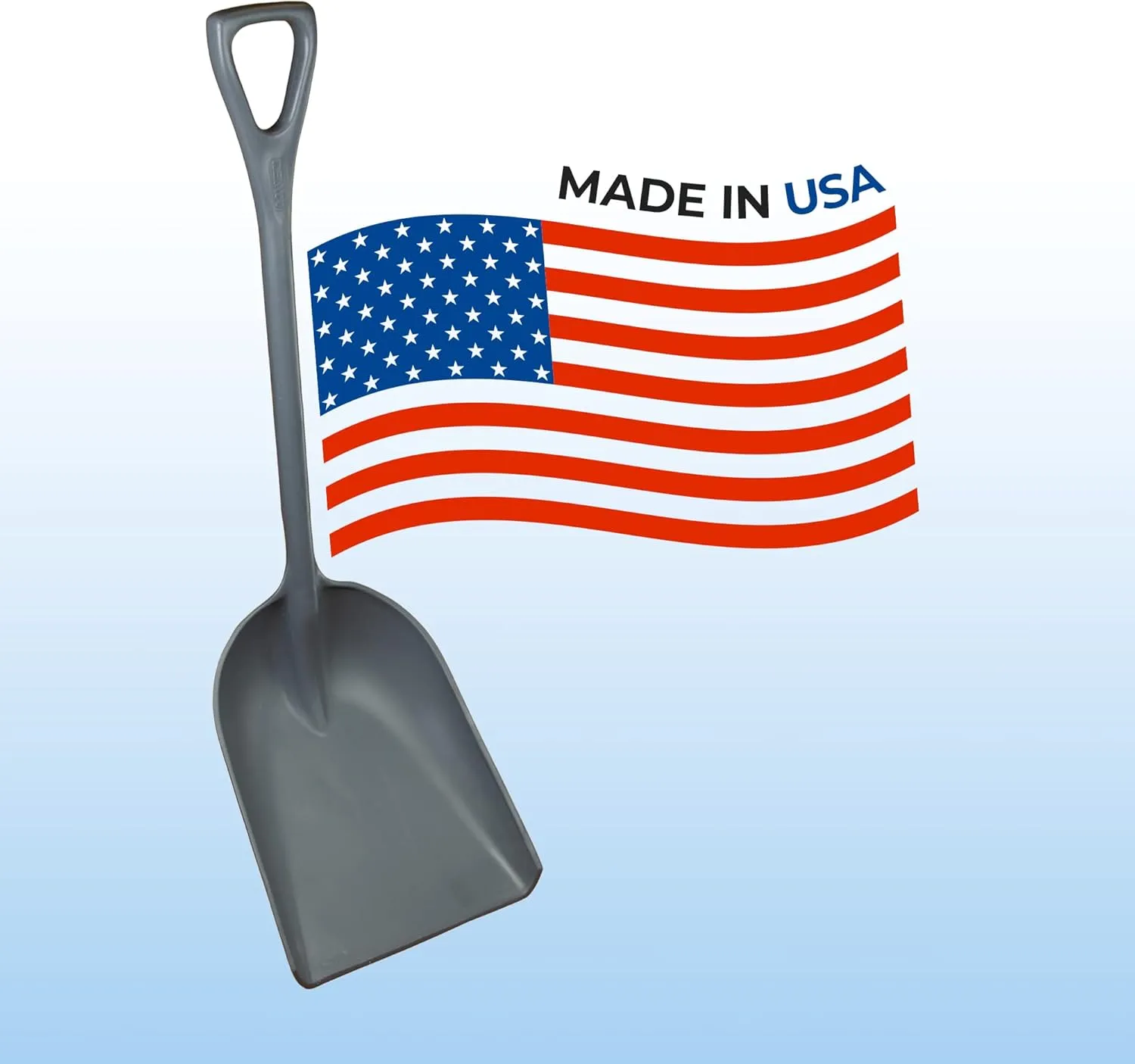 Remco 69829 Seamless Hygienic Shovel - BPA-Free, Food-Safe, Commercial Grade Kitchen and Gardening Accessories, 14", Black