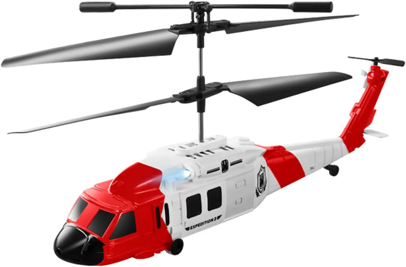 Remote Control Helicopter - Rescue RC Helicopters 360° Total Obstacle Avoidance Drone Air Fixed Height Drone Rc Airplane, Easy To Fly, Educational Toy & Gift For Boys Girls Beginners