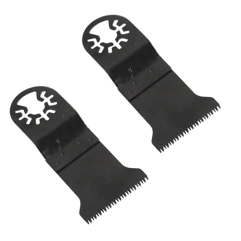 Replacement 2 Pack 45mm HCS Japan Cut Multi-Tool Saw Single Blade Display Pack Fits for Fein Multimaster Dremel Bosch Craftsman Ridgid Oscillating Tools for Versa Tool AB1T-D