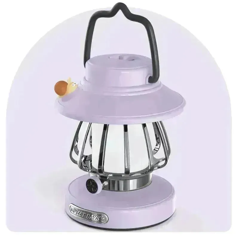 Retro USB Touch Dimming LED Lantern
