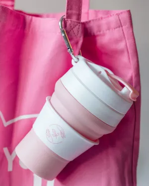 Reusable Collapsible Cup - Blush Pink