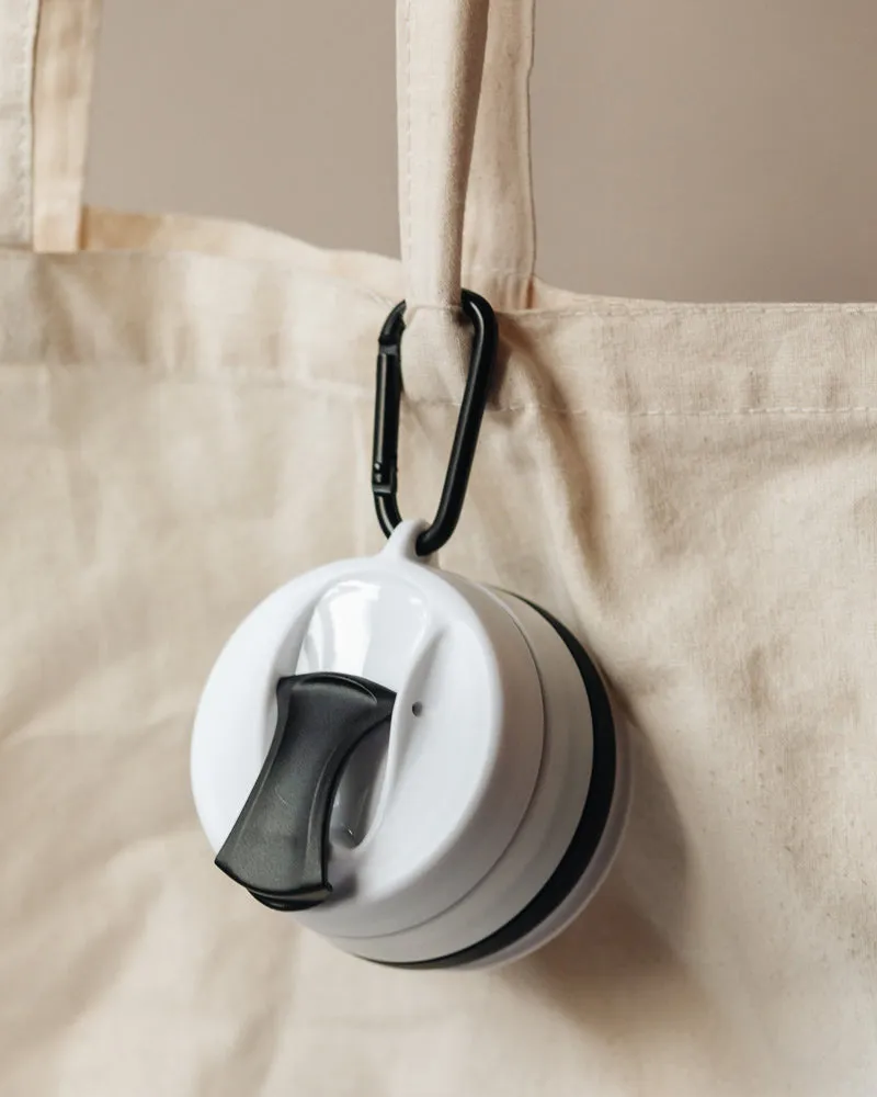 Reusable Collapsible Cup - Charcoal Black