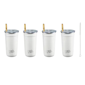 Reusable Party Cups - 4 Pack - Cloud