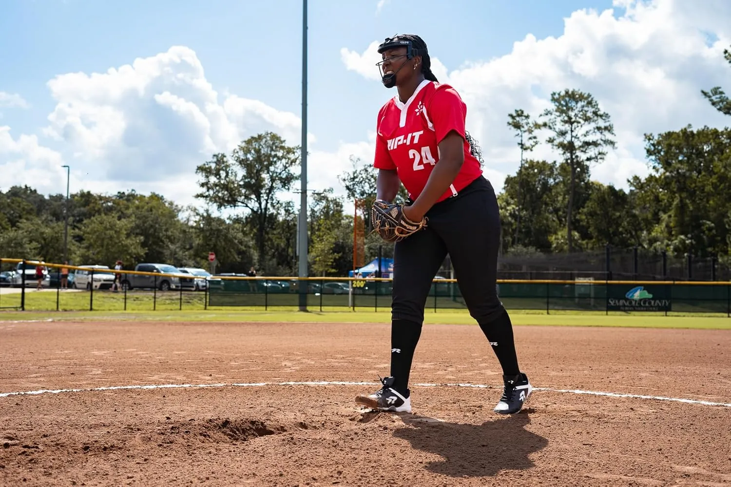RIP-IT Original Defense Softball Face Mask | Lightweight Protective Softball Fielder's Mask