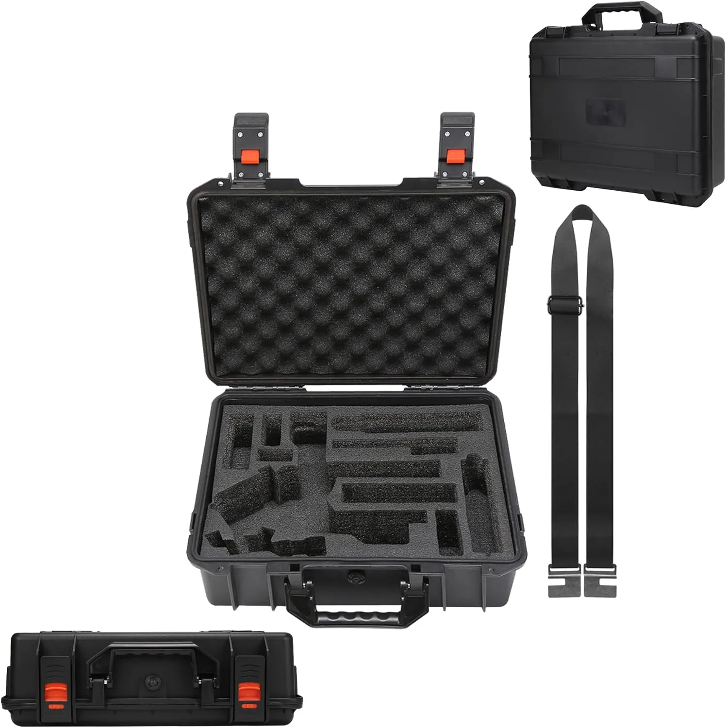 RS 4 Pro Case, Waterproof Hard Carrying Case for DJI RS 4 Pro Gimbal Stabilizer Protective Case Box Accessories(Black)