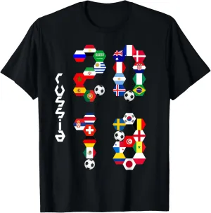 RUSSIA 2018 ALL NATION SOCCER TEAM - T-shirt